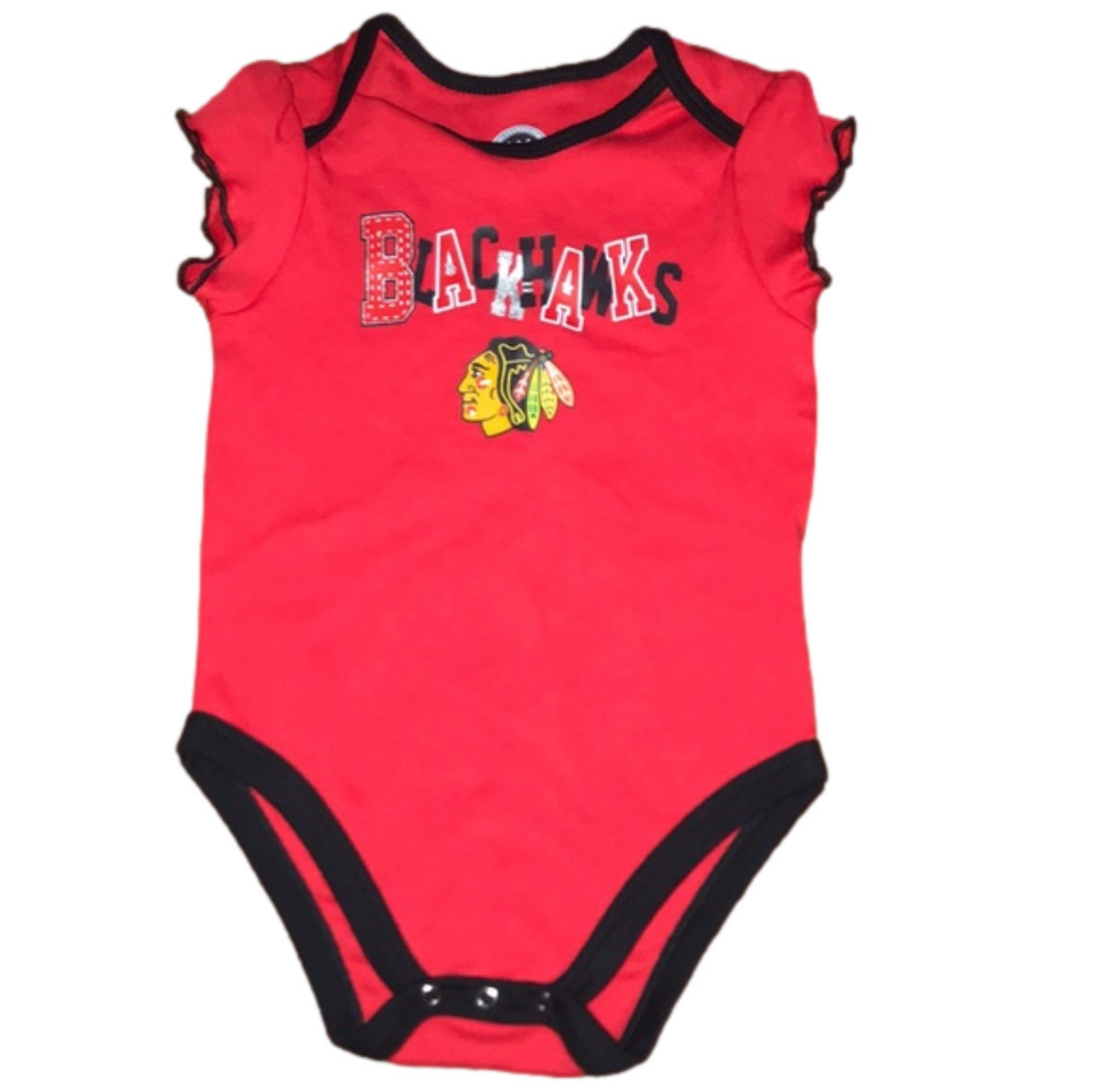 NWOT Blackhawks onesie 18mth